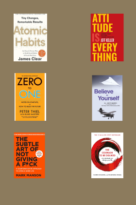 6 Books Self-Help & Personal Growth Combo (Paperback)