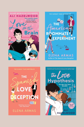 Ali Hazelwood & Elena Armas Romance Book Collection – Love on the Brain, The Love Hypothesis & More (Paperback)