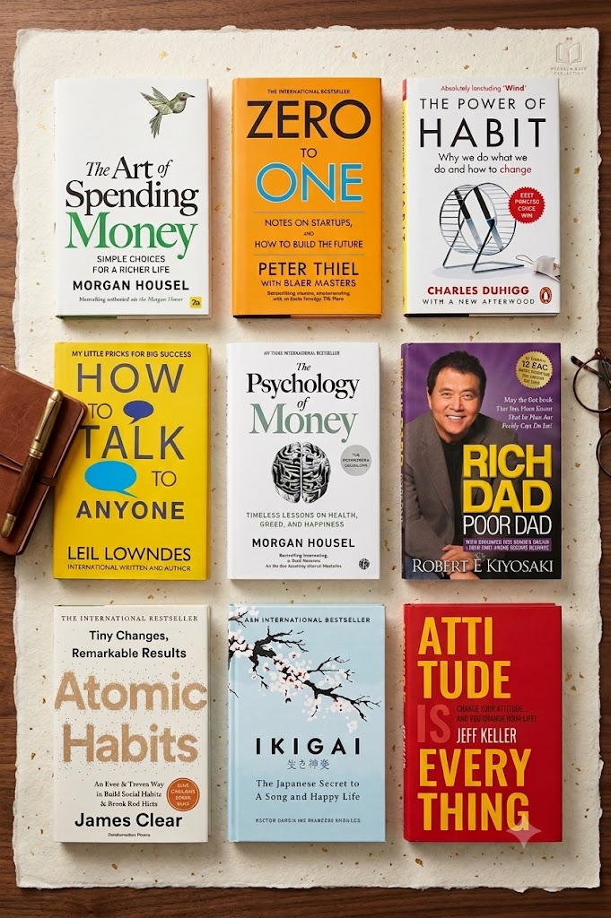 9 Self-Help & Motivational Books Combo (Paperback ) (English)