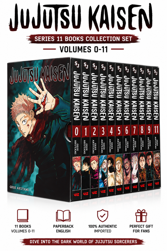 Jujutsu Kaisen Series 11 Books Collection Set (Vol. 0–11)