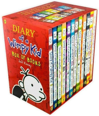 DIARY OF A WIMPY KID BOX SET - BOOKS 1-12