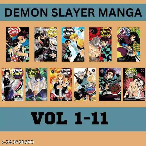 Demon slayer set of 1 - 11 volumes