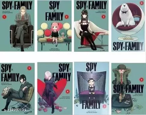Spy X Family Combo Of 8 Books Vol 1-8